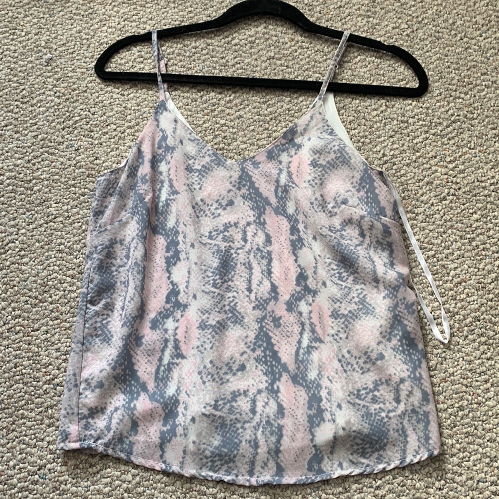 V neck double lined Japana tank